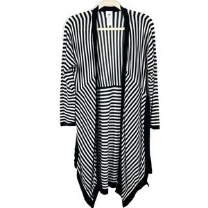 CAbi LIMITED EDITION Stride Striped Cardigan Sweater Sz Small # 5802 EUC
